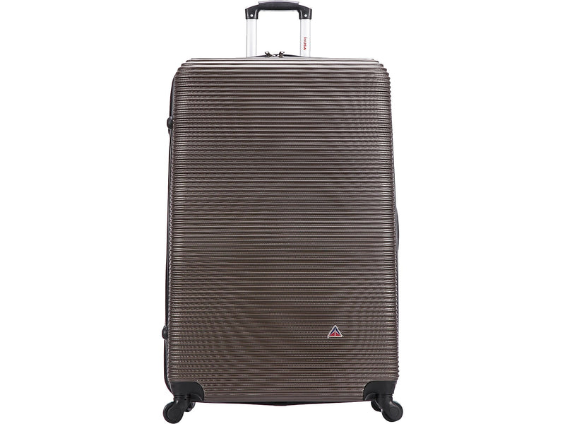 InUSA Royal 32" Hardside Suitcase, 4-Wheeled Spinner, TSA Checkpoint Friendly, Brown (IUROY00XL-BRO)