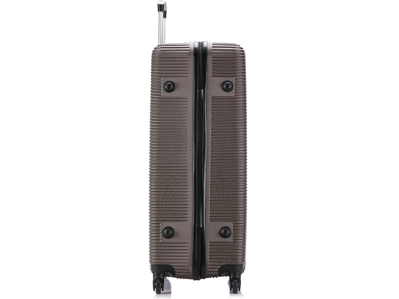 InUSA Royal 32" Hardside Suitcase, 4-Wheeled Spinner, TSA Checkpoint Friendly, Brown (IUROY00XL-BRO)