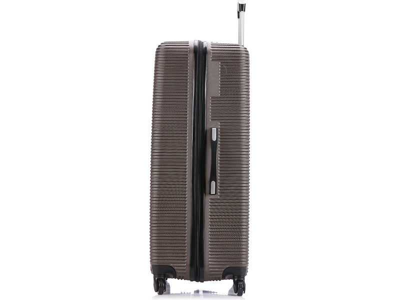 InUSA Royal 32" Hardside Suitcase, 4-Wheeled Spinner, TSA Checkpoint Friendly, Brown (IUROY00XL-BRO)