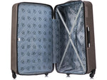 InUSA Royal 32" Hardside Suitcase, 4-Wheeled Spinner, TSA Checkpoint Friendly, Brown (IUROY00XL-BRO)