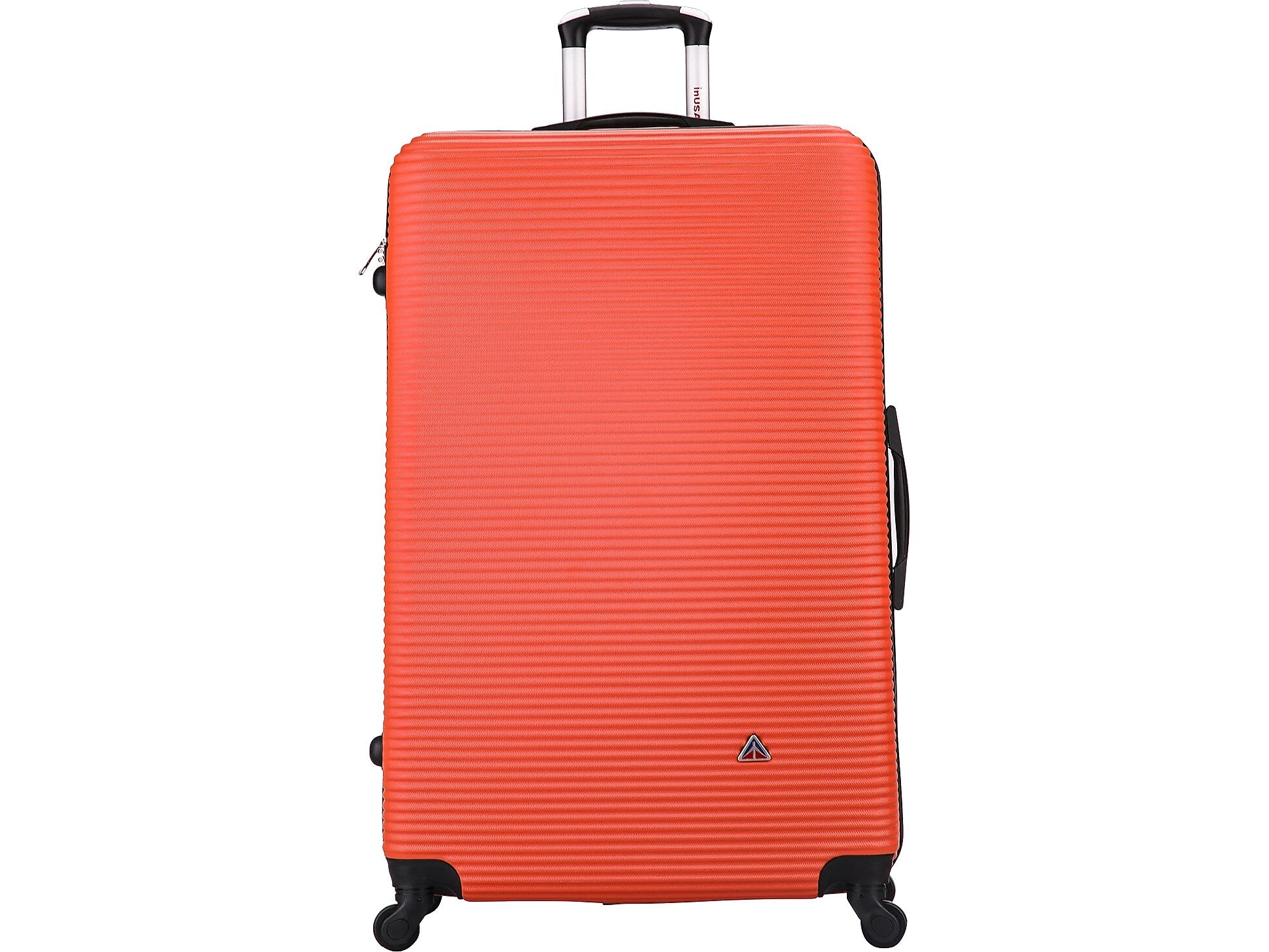 InUSA Royal 34" Hardside Suitcase, 4-Wheeled Spinner, Orange (IUROY00XL-ORG)
