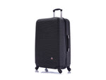 InUSA Royal 28" Hardside Suitcase, 4-Wheeled Spinner, TSA Checkpoint Friendly, Black (IUROY00L-BLK)
