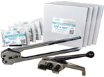 5/8" x 0.035" x 800' Polyester Strapping Kit, Hand Grade (PM.PSK.58.800)
