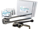 5/8" x 0.035" x 600' Polyester Strapping Kit, Hand Grade (PM.PSK.58.600)