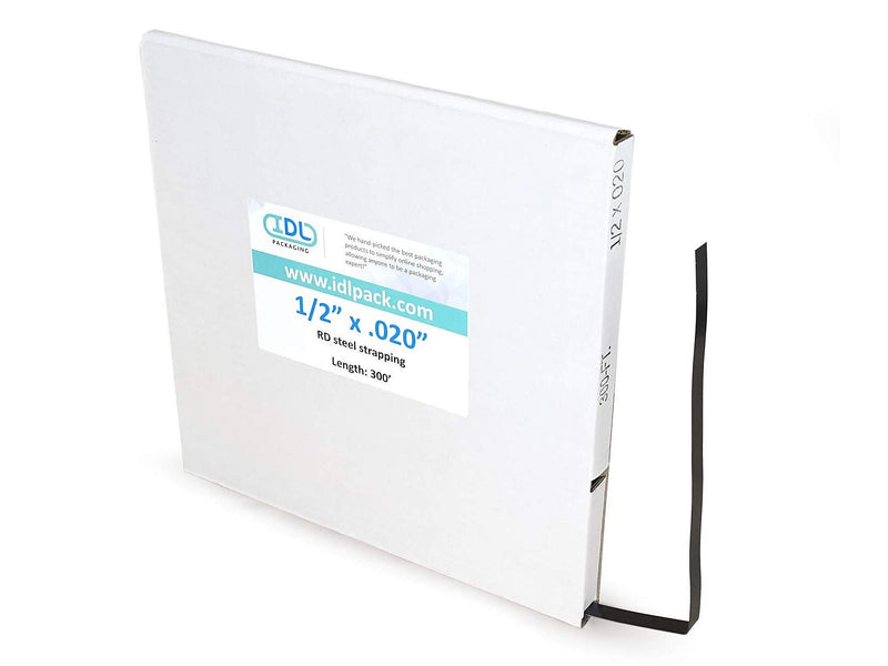 1/2" x 0.020" x 500' Steel Strapping Kit, Hand Grade (B.SSK.12.500)