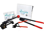 1/2" x 0.020" x 300' Steel Strapping Kit, Hand Grade (B.SSK.12.300)