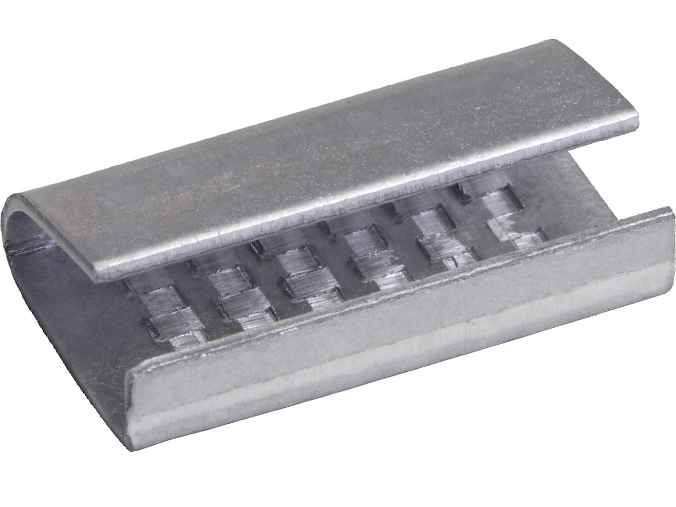 Open Polyester Strapping Seal, 0.63", 100/Pack (PET-O-58-M)