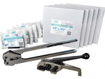 5/8" x 0.035" x 1000' Polyester Strapping Kit, Hand Grade (PM.PSK.58.800)