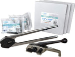 1/2" x 0.028" x 600' Polyester Strapping Kit, Hand Grade (PM.PSK.12.600)