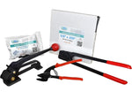 5/8" x 0.020" x 300' Steel Strapping Kit, Hand Grade (B.SSK.58.300)