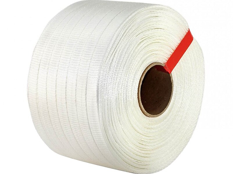 3/4" x 0.060" x 2100' Poly Cord Strapping, 6" x 3", Hand Grade (CW34.900)