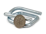 Poly Cord Strapping Metal Buckle, 1", 500/Box (TSS.BG1.500)