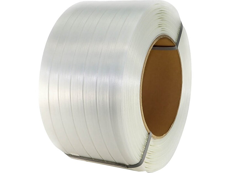 1" x 0.060" x 1312' Composite Strapping Kit with Cart/Dispenser, 8" x 8", Hand Grade (CCSK.1.1312-D)