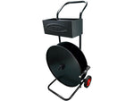 1" x 0.060" x 1312' Composite Strapping Kit with Cart/Dispenser, 8" x 8", Hand Grade (CCSK.1.1312-D)