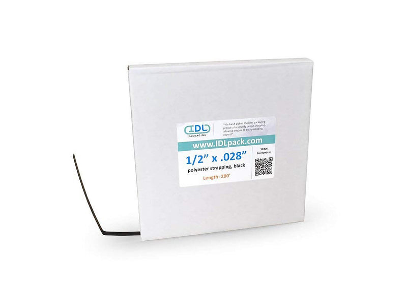 1/2" x 0.028" x 800' Polyester Strapping Kit, Hand Grade (CM.PSK.12.800)