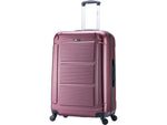 InUSA Pilot 24" Hardside Suitcase, 4-Wheeled Spinner, TSA Checkpoint Friendly, Wine (IUPIL00M-WIN)
