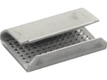 Open Polyester Strapping Seal, 0.5", 1000/Box (PET-O-12)