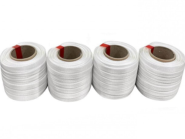 3/4" x 0.6" x 250' Polyester Strapping, 6" x 3", Hand Grade (CW.34.M-4)