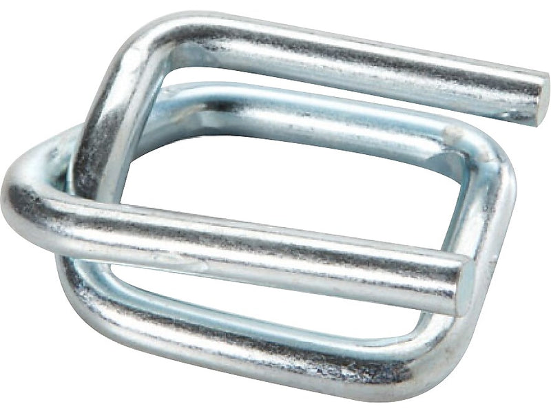 Poly Cord Strapping Metal Buckle, 1.25", 250/Pack (BG-114)