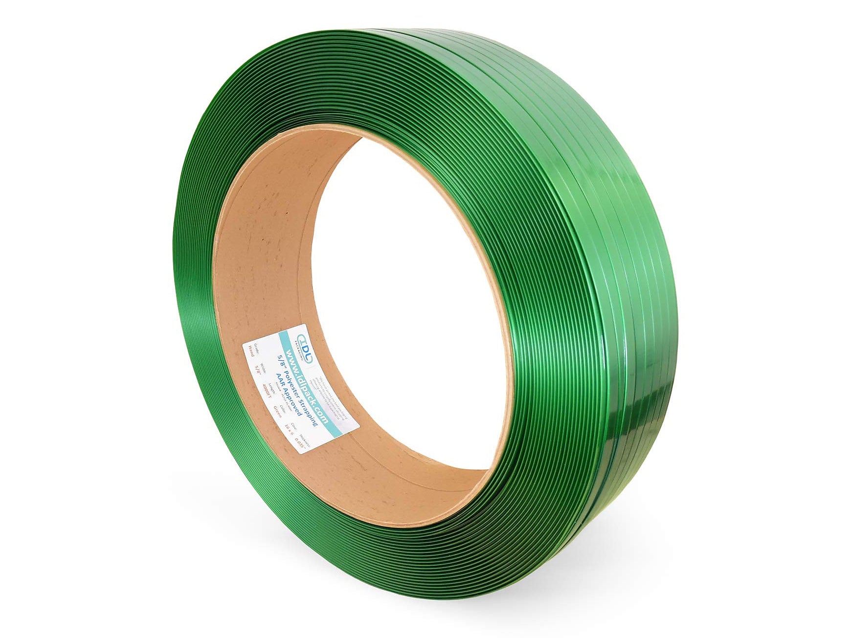 5/8" x 0.035" x 4000' Polyester Strapping Kit, 16" x 6", Hand Grade (C.PSK.58.4000-D)