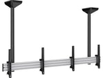 Mount-It! Tilt Ceiling Dual TV Mount for 2 LCD Displays: Screen Size: 45" to 55", 110 lbs. Max. (MI-512B)