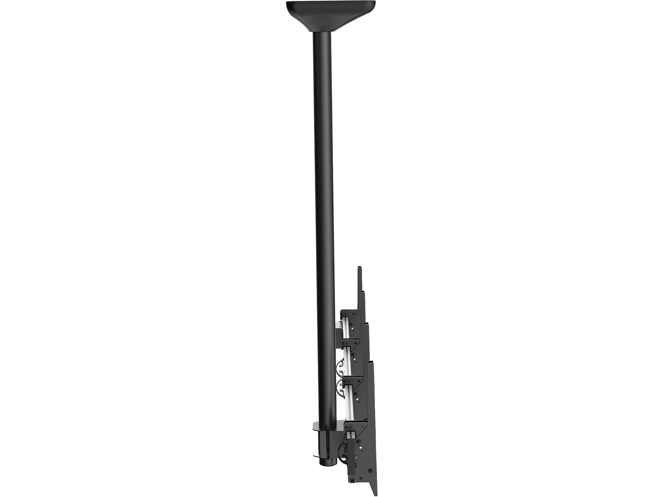 Mount-It! Tilt Ceiling Dual TV Mount for 2 LCD Displays: Screen Size: 45" to 55", 110 lbs. Max. (MI-512B)