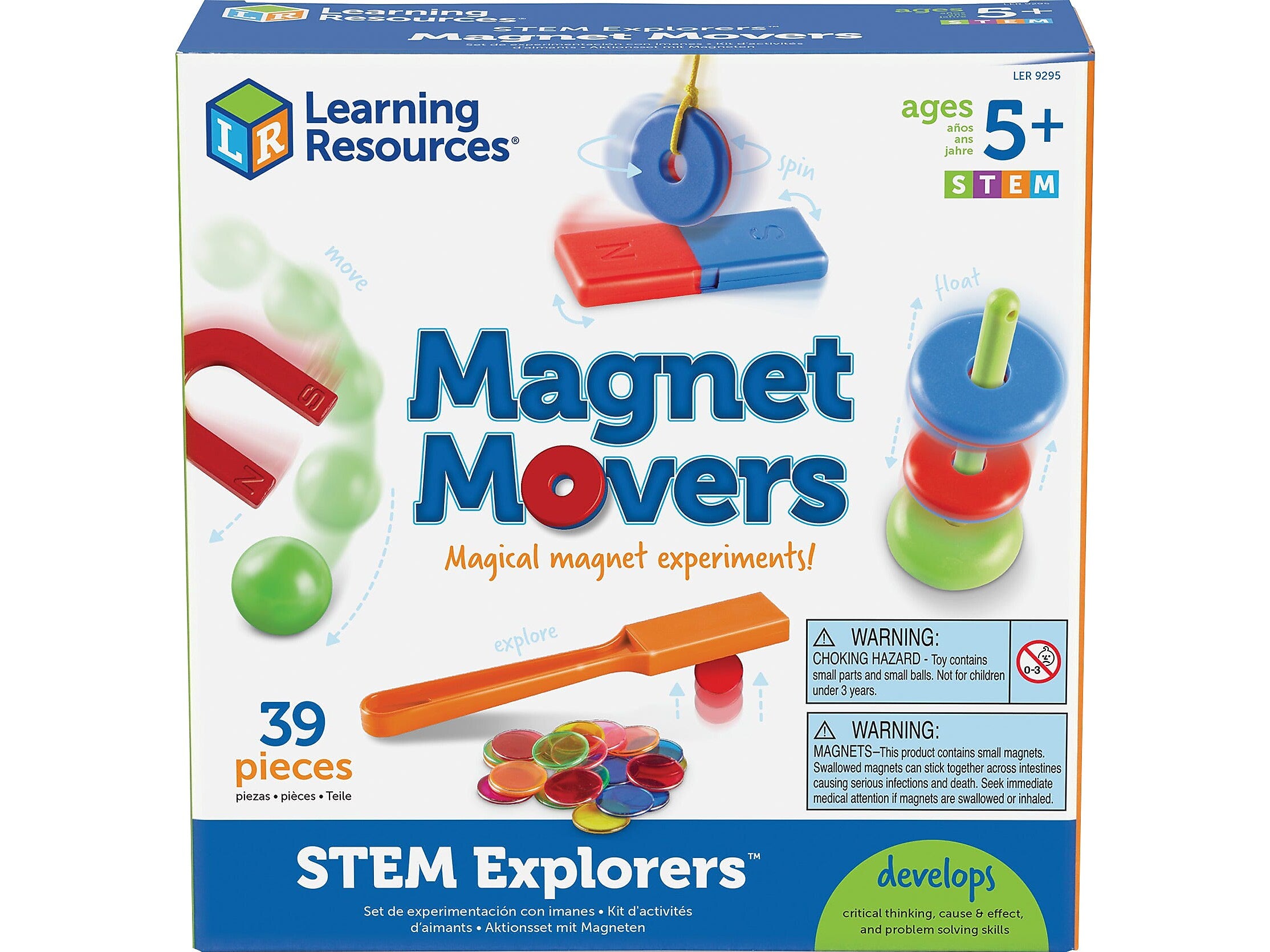 Learning Resources STEM Explorers Magnet Movers (LER9295)