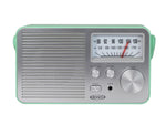 Jensen MR-750 Portable AM/FM Radio, Green (MR-750-GR)