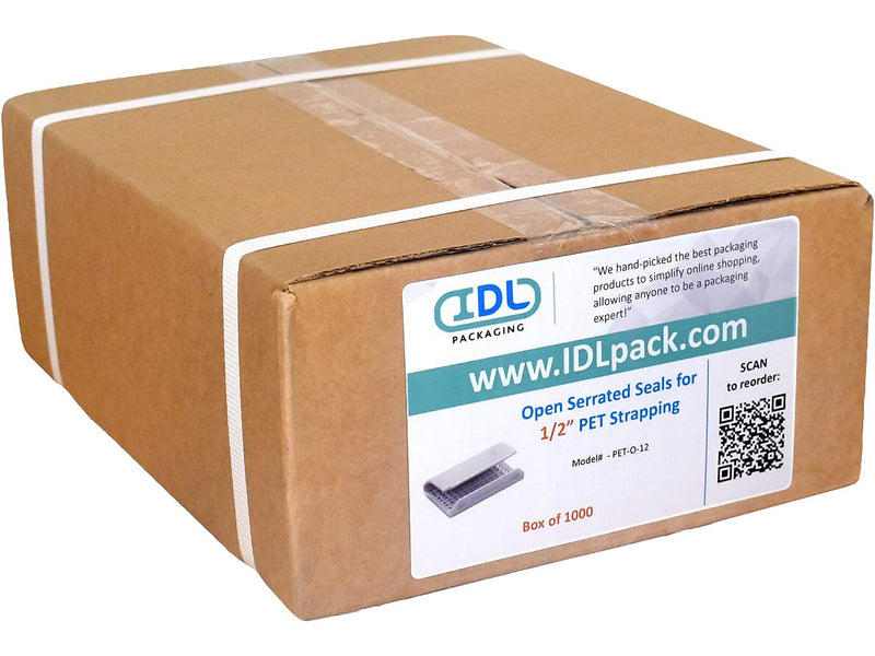 1/2" x 0.025" x 5800' Polyester Strapping Kit, 16" x 6", Hand Grade (C.PSK.12.5800-D)