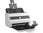 Epson DS-730N Duplex Document Scanner, White/Black (B11B259201)