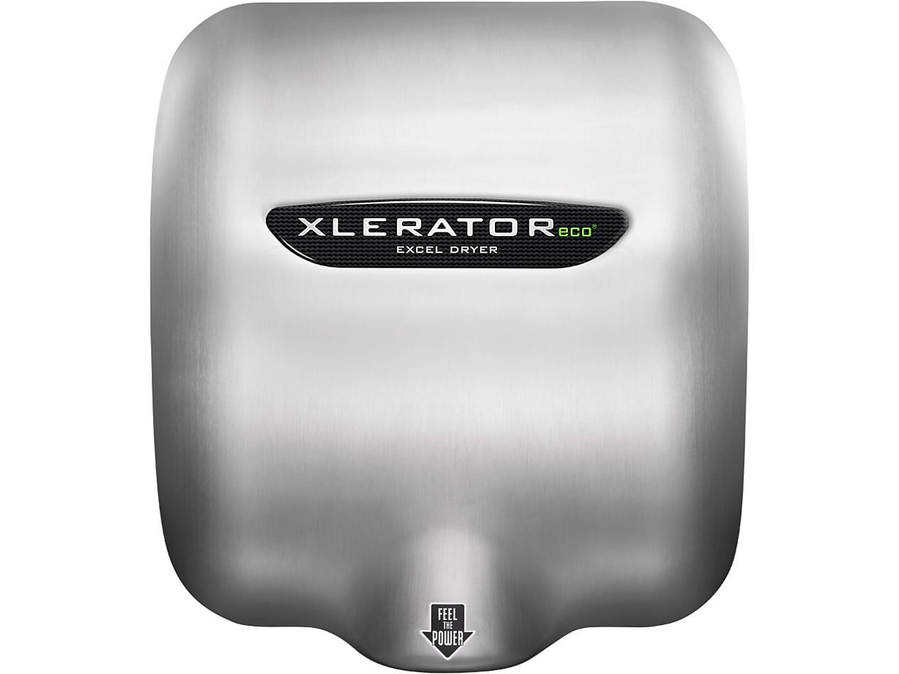 XLERATOReco 110-120V Automatic Hand Dryer, Brushed Stainless Steel (704161)