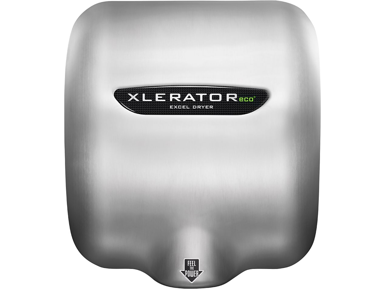 XLERATOReco 110-120V Automatic Hand Dryer, Brushed Stainless Steel (704161H)