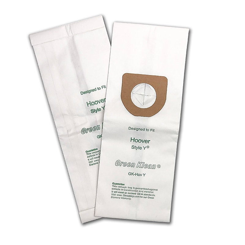 Green Klean® Replacement Vacuum Bags Fit Hoover U5140900, U6485900, CH53005, C1703-900, Royal CR50005, Pacific Scholar, 3/pk