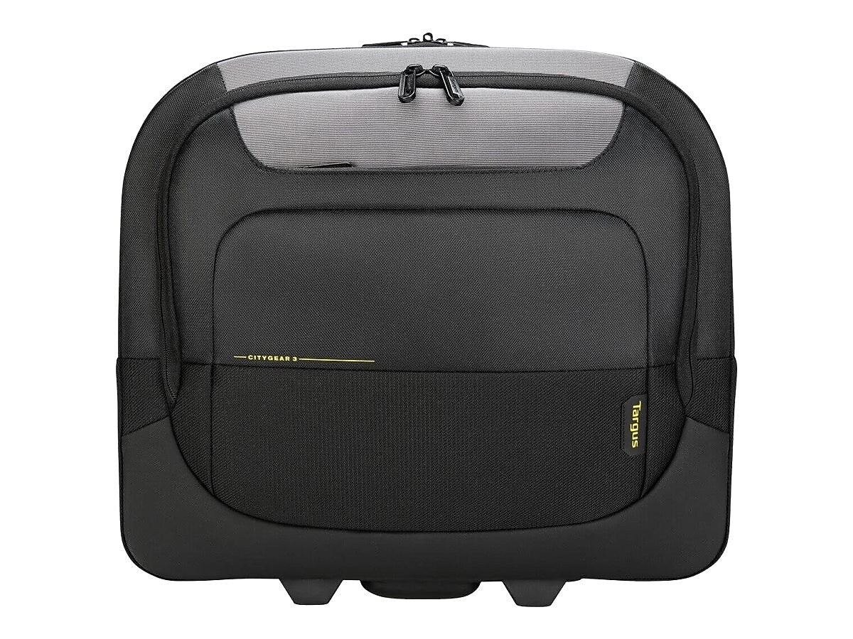 Targus CityGear 17.3" Nylon Rolling Laptop Bag, Black (TCG717GL)