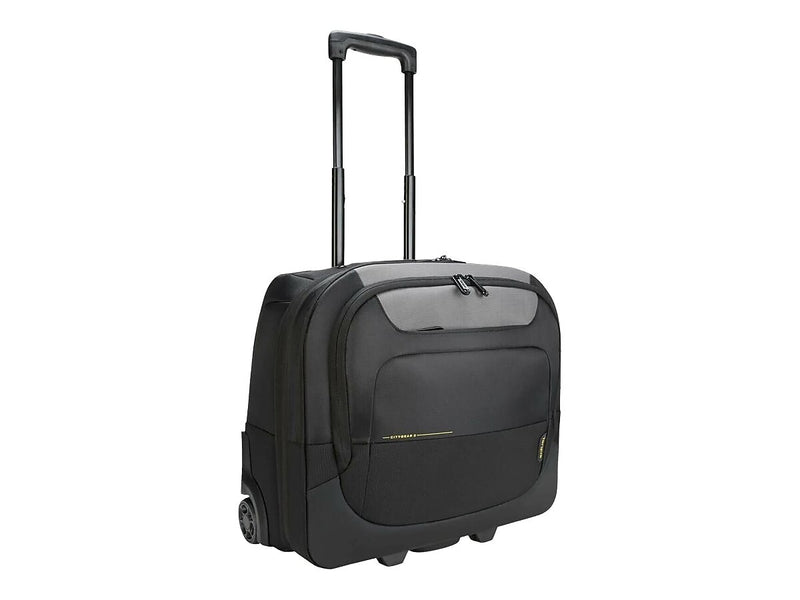 Targus CityGear 17.3" Nylon Rolling Laptop Bag, Black (TCG717GL)