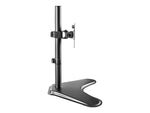 V7 Monitor Mount, Up to 32", Black (DS1FSS)