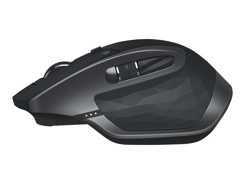 Logitech MX Master 2S Wireless Ergonomic Laser Mouse, Graphite (910-005965)
