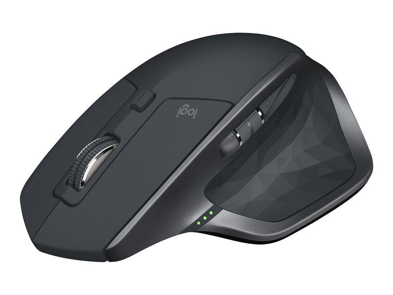 Logitech MX Master 2S Wireless Ergonomic Laser Mouse, Graphite (910-005965)