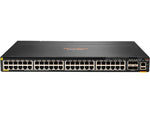 Aruba 6300M 48-Port Gigabit Ethernet Managed Switch, 10/100/1000 Mbps, Black (JL661A)