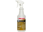 Betco pH7Q Dual 32 oz. Spray Bottle with Trigger, White/Brown, 12/Carton (3553200)