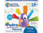 Learning Resources Pedro the Fine Motor Peacock, Multicolored (LER9094)