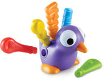 Learning Resources Pedro the Fine Motor Peacock, Multicolored (LER9094)