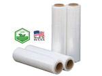 18" x 1500' 80 Gauge Stretch Netting, Clear, 48/Pallet (CHF1880A-BIO)