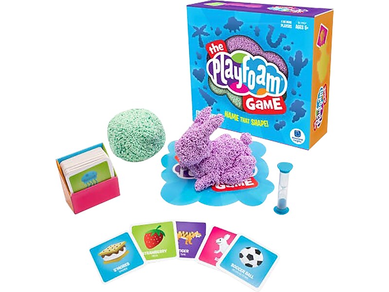 Educational Insights Playfoam, 9.25" x 8.6" x 0.3", Assorted Colors (1937)