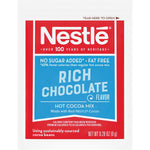 Nestle No Sugar Added Rich Chocolate Hot Cocoa, 0.28 oz, 30/Box (NES61411)