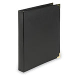 Samsill Classic Executive 1" Non-View Binder, 3-Ring , Black (SAM15130)