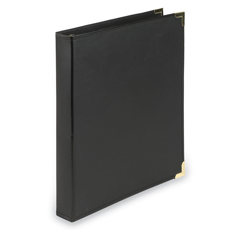 Samsill Classic Executive 1" Non-View Binder, 3-Ring , Black (SAM15130)