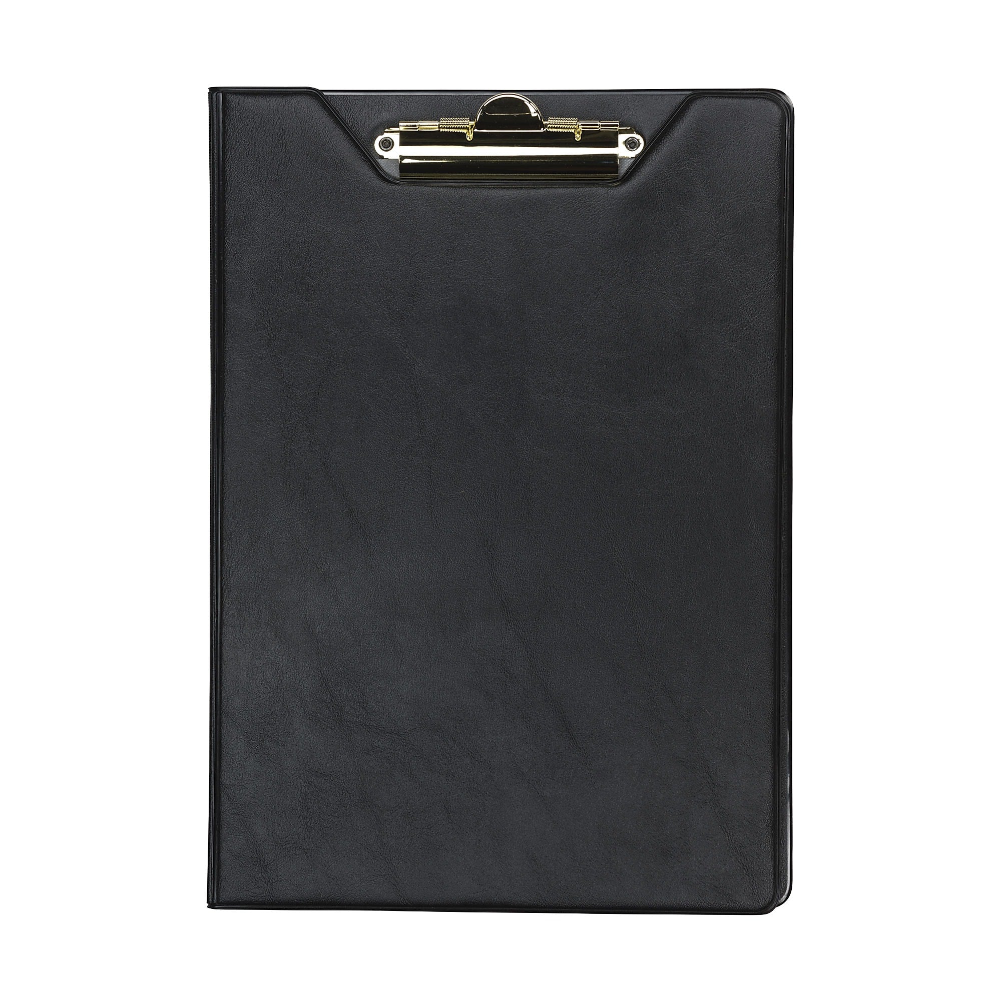 Samsill Value Series Faux Leather Padfolio/Notepad, Black (71410)