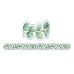 Teacher Created Resources 35' x 2-3/4" Die Cut Border Trim, Eucalyptus, 35 Feet/Pack, 6 Packs (TCR8686-6)