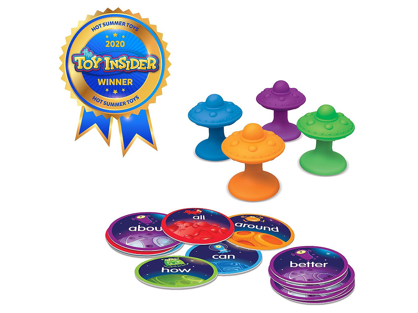 Learning Resources Slam Ships! Sight Words Game, 5.8" x 10" x 1.25", Assorted Colors (LER8596)